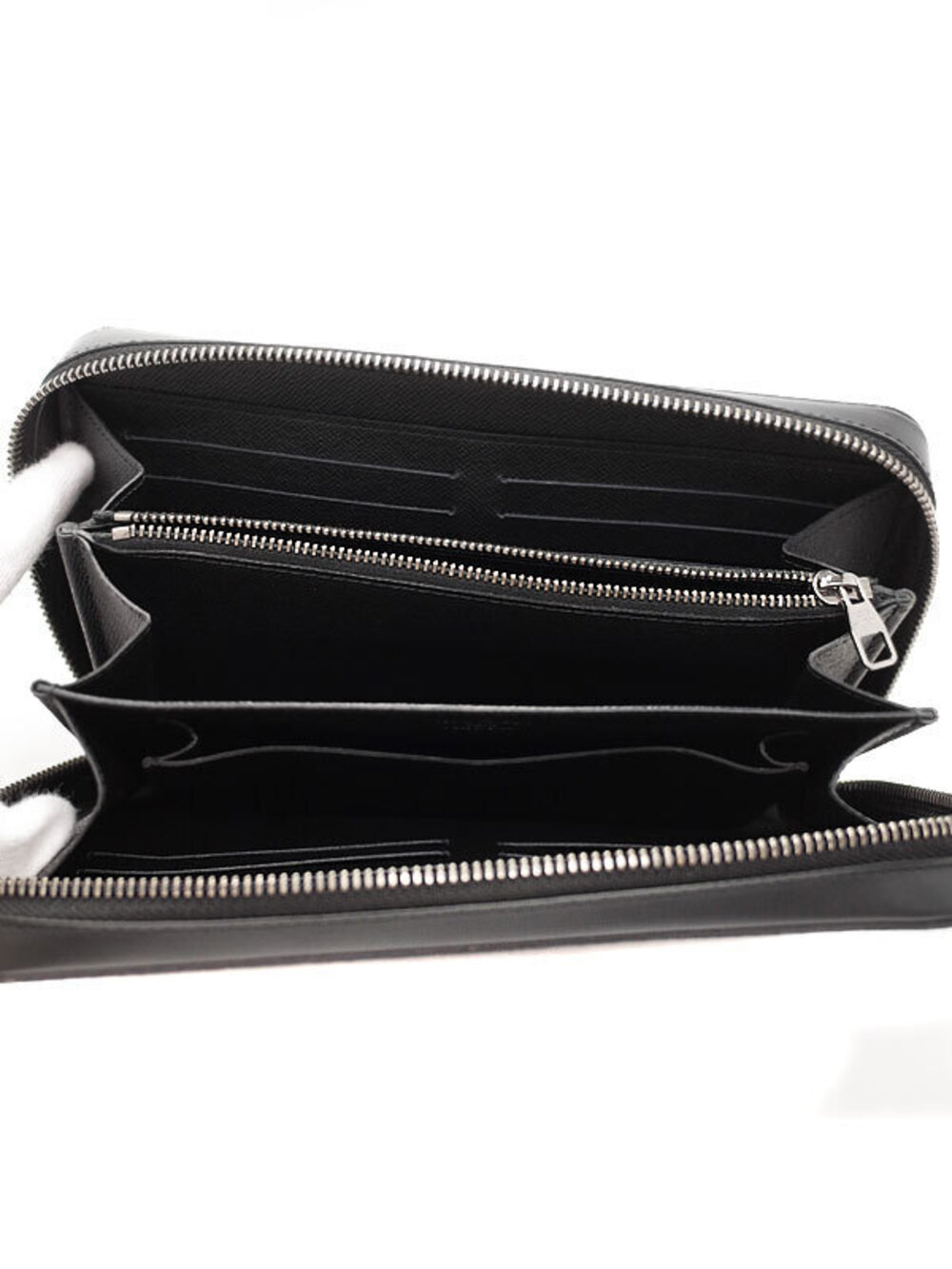 Louis Vuitton Wallet Monogram Long Black Round Zippy Eclipse Zipper - Picture 3 of 5